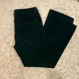 J Crew Green Women's Corduroy Pants